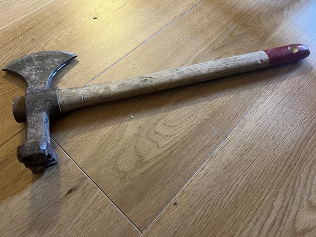 Bastringue et marteau forestier