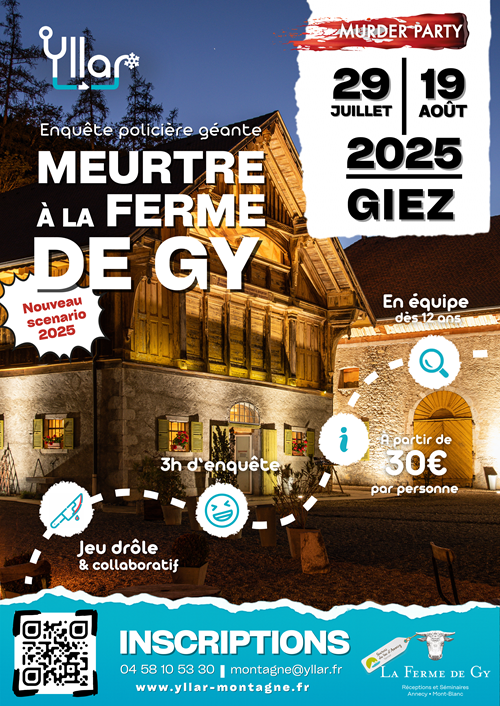 La Murder Party est de retour à La Ferme de Gy !