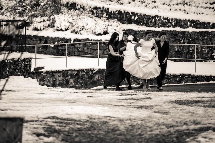 Mariage en hiver en Haute-Savoie 