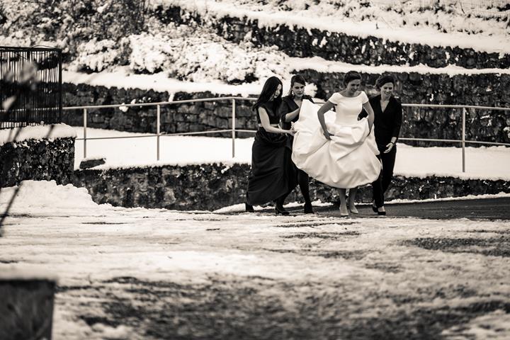 Mariage en hiver en Haute-Savoie 